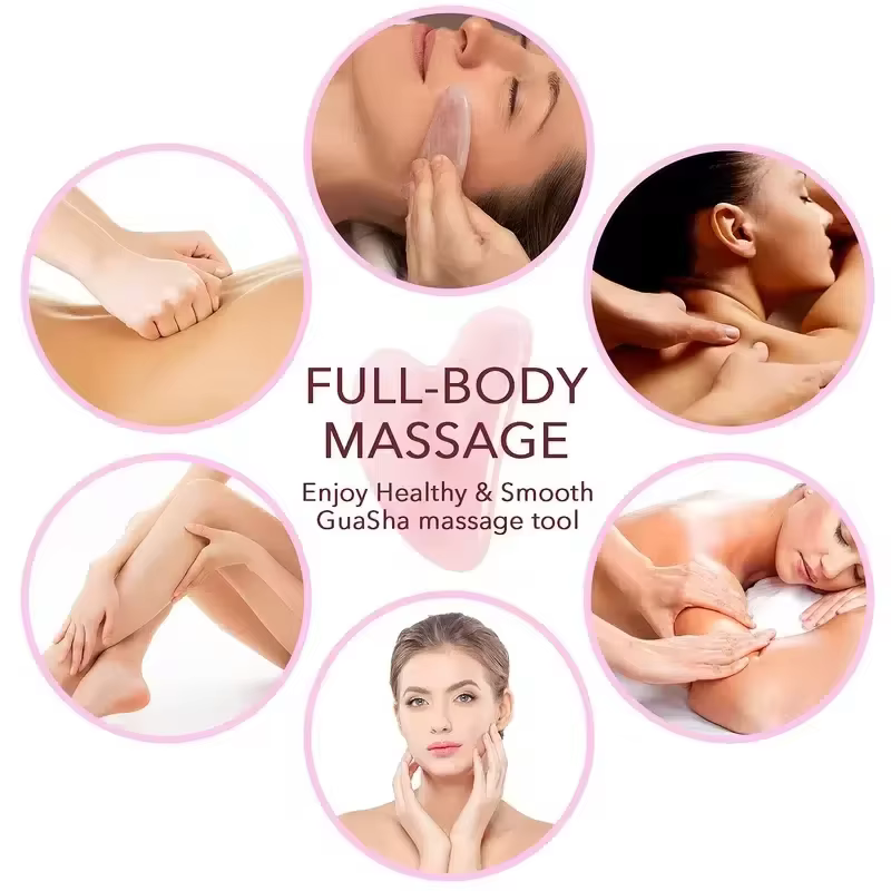 Massage du visage GuaSha Jade beauté