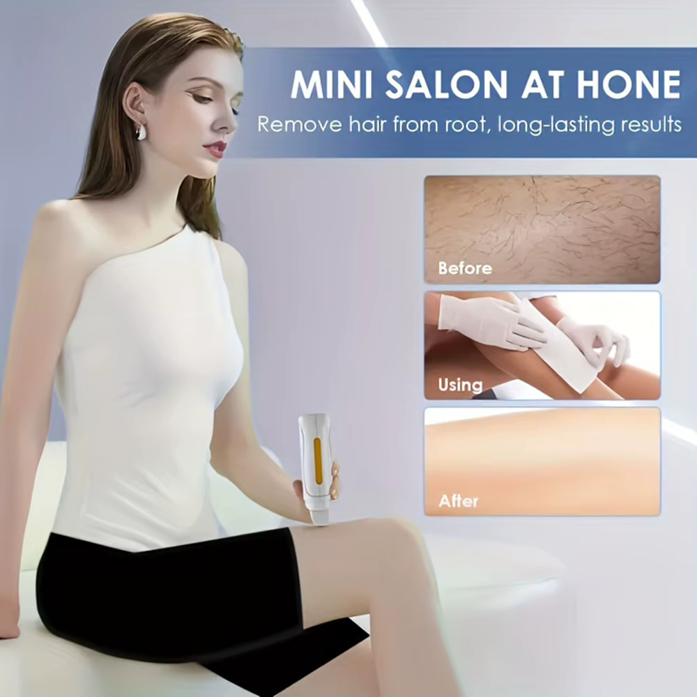 Kit de cire à rouler pour femmes et hommes