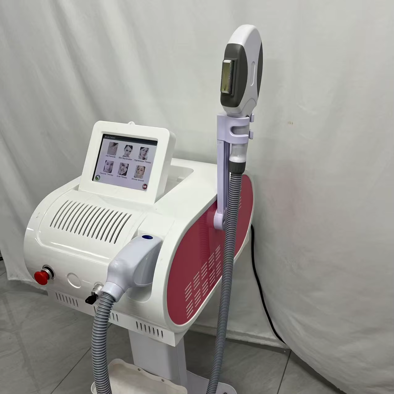 Machine d'épilation au laser IPL pour salon de beauté, épilation permanente professionnelle, Elight OPT, rajeunissement de la peau sans douleur