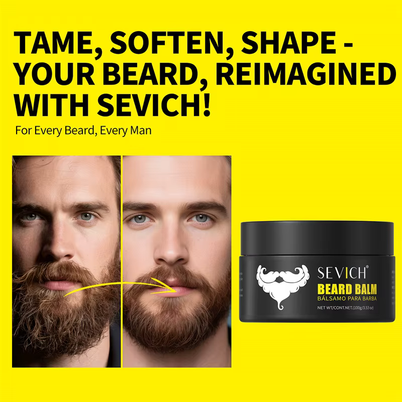 SEVICH baume à barbe naturel cire huile de croissance
