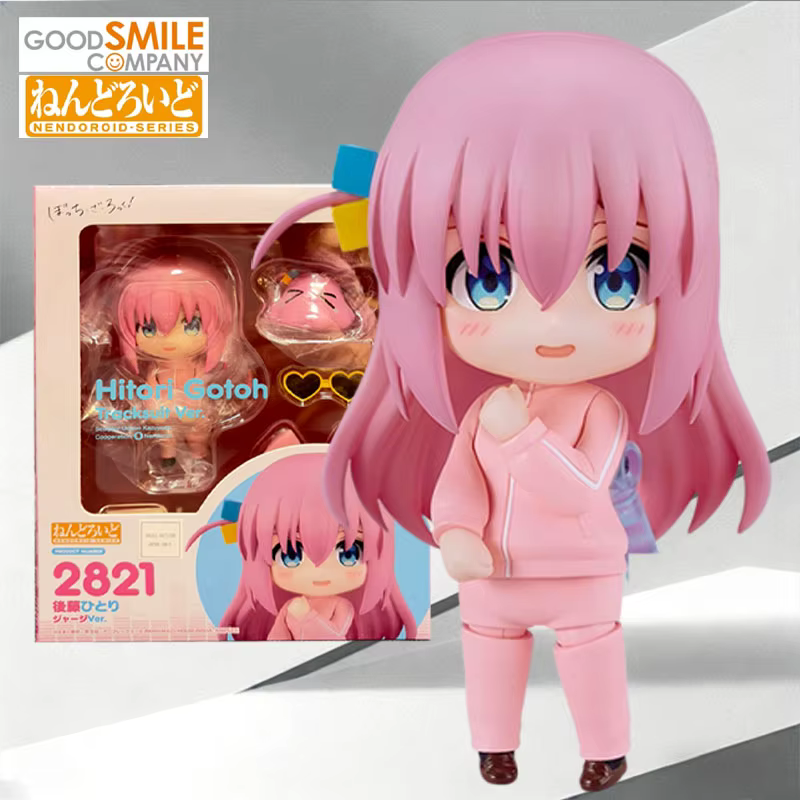 Nendoroid Kita Ikuyo 2821 Gotoh Hitori Sportswear Ver. Bocchi The Rock! Avec visages interchangeables et accessoires pieuvre 100 mm