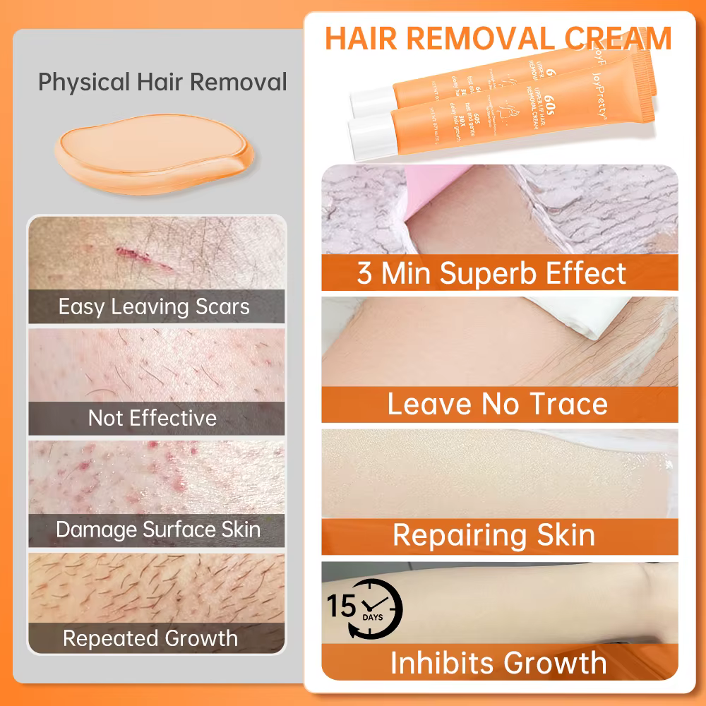 Crème dépilatoire pour femme