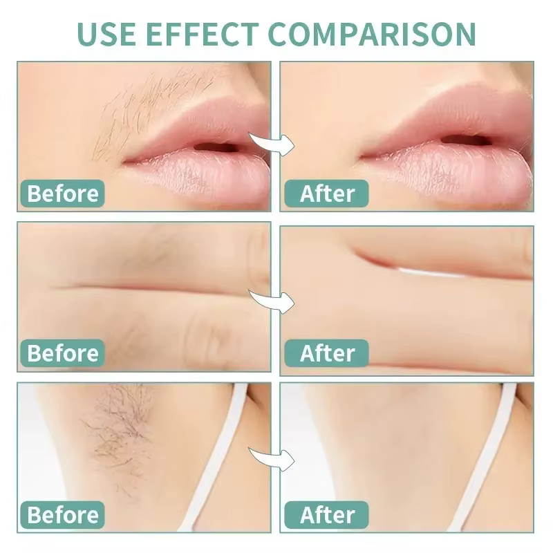Bandes de cire pour le visage