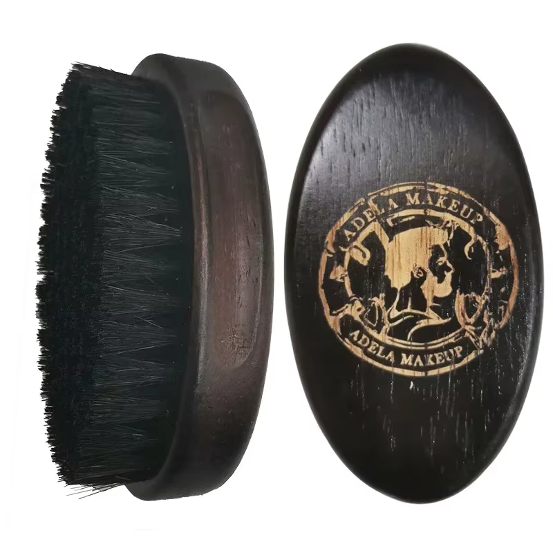 Brosse à cheveux en fourrure de sanglier pour hommes
