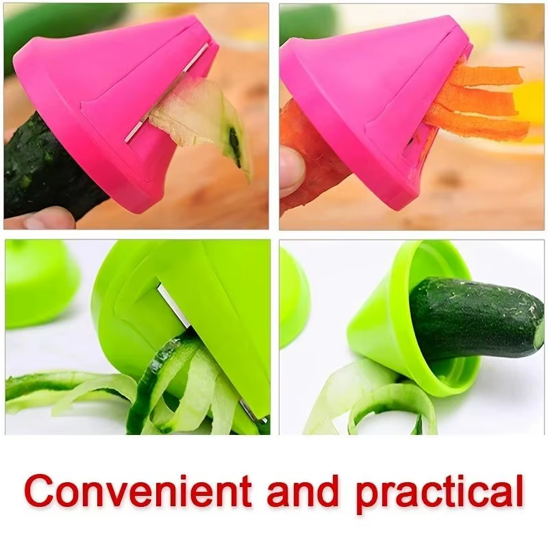 Broyeur rotatif de cuisine, éplucheur manuel en spirale, trancheur de légumes, râpe à fruits, pommes de terre, radis, Gadgets de cuisine, accessoires de cuisine