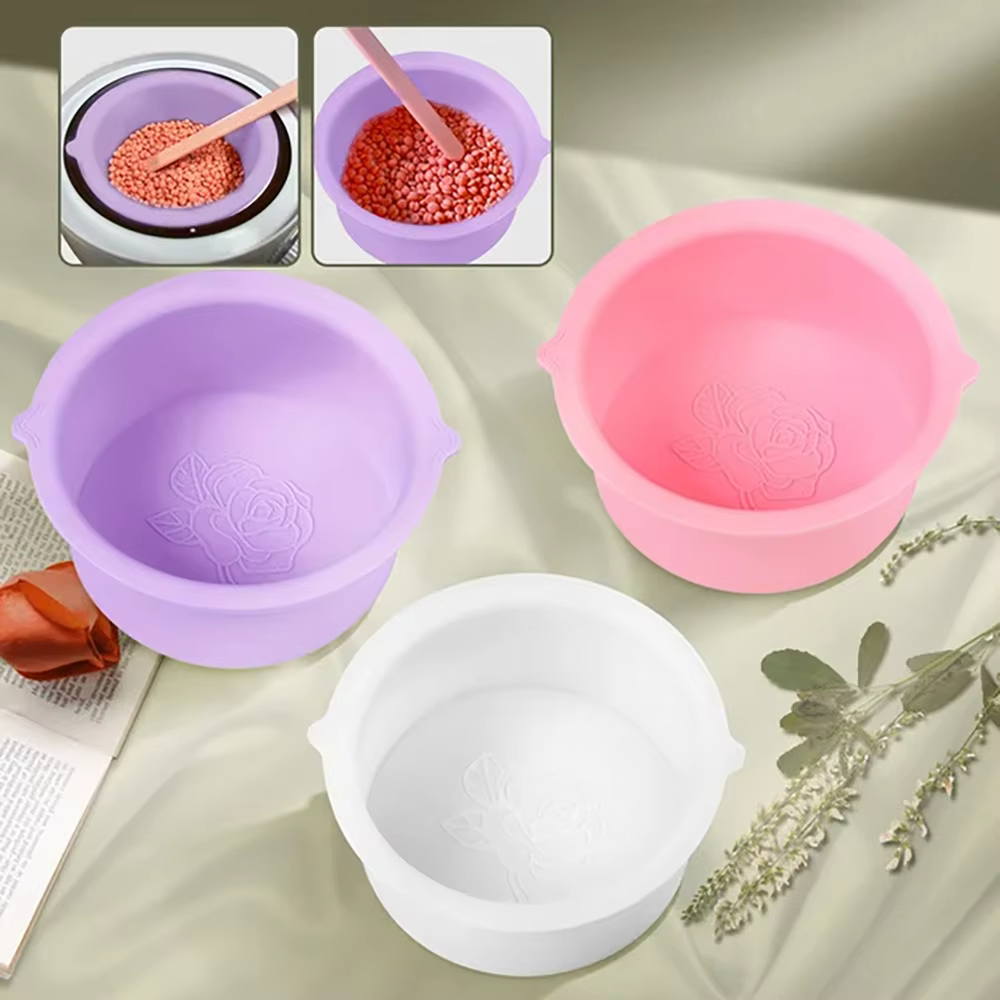 Bol en silicone pour cire