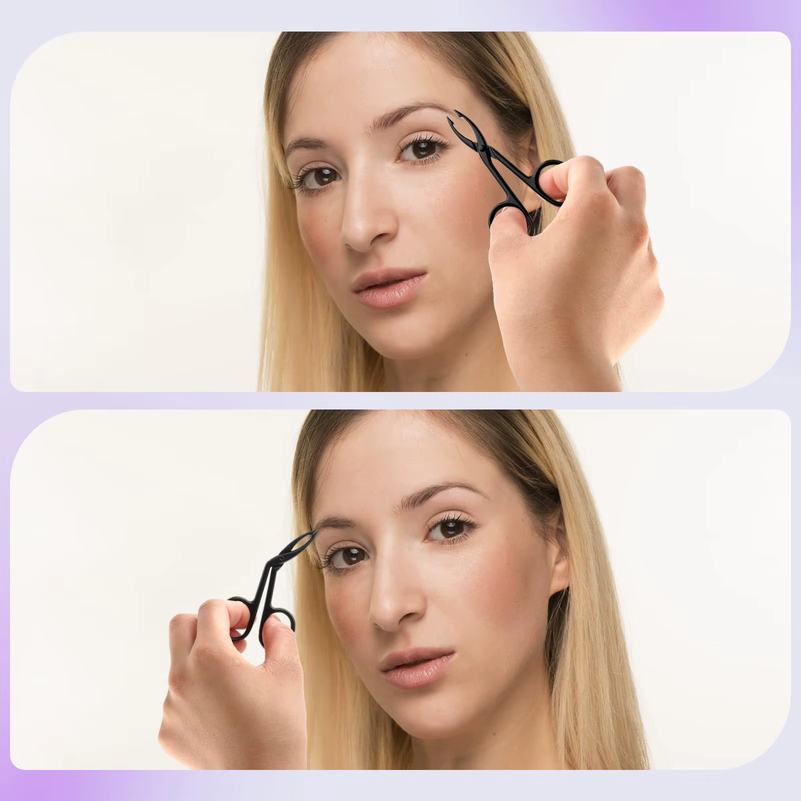 Pince à épiler pour les sourcils
