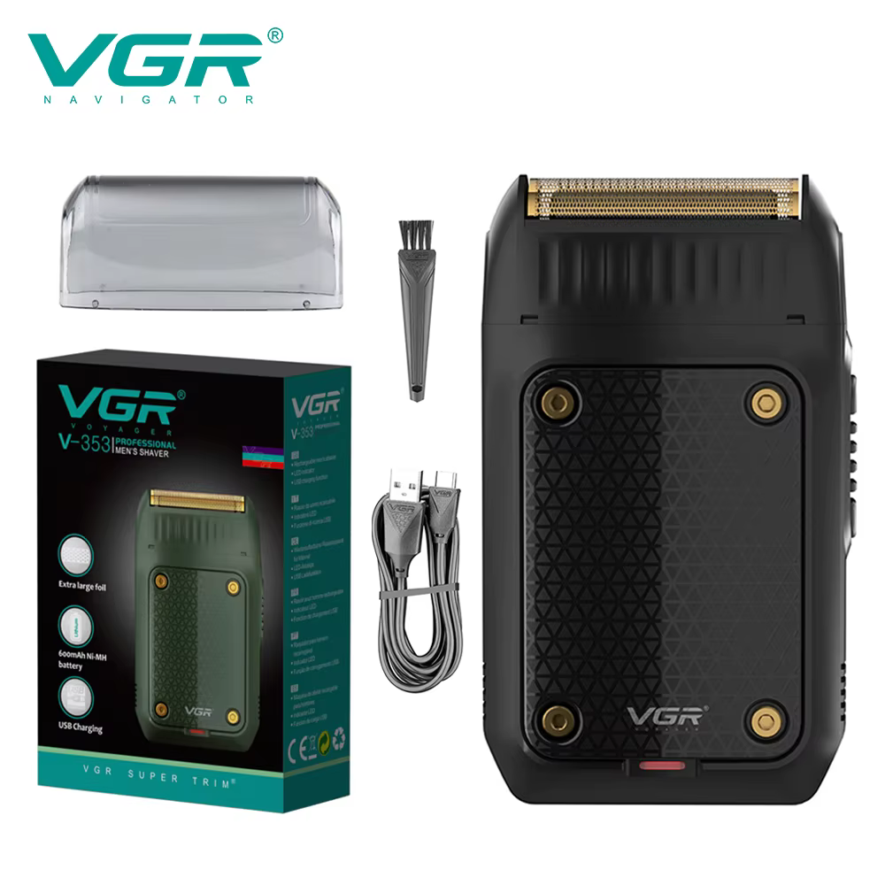 Vgaz353-Rasoir à barbe électrique professionnel pour hommes