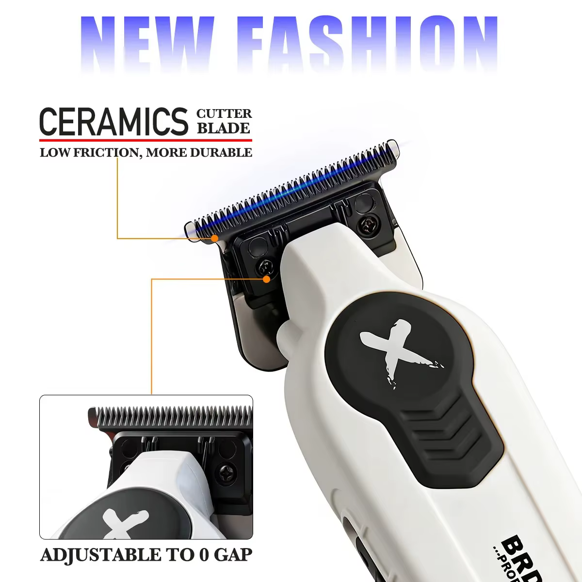 Tondeuse à cheveux électrique professionnelle
