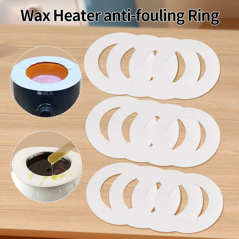 Viilife Anneau de protection pour le nettoyage du pot de cire à épiler