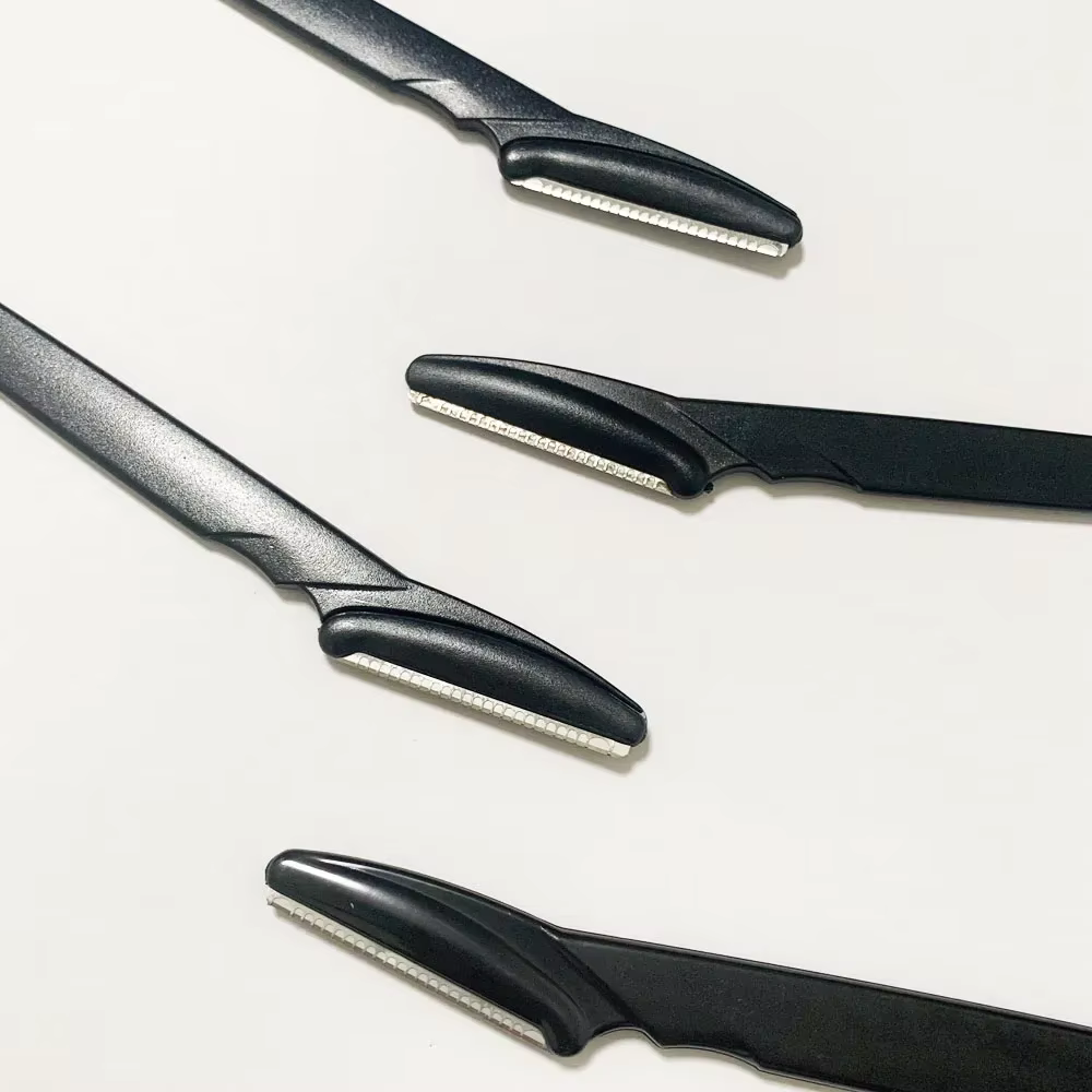 Épilation épilation Cutter tondeuse couteaux lames de rasoir outils de maquillage sourcil Portable visage rasoir épilateur sourcils