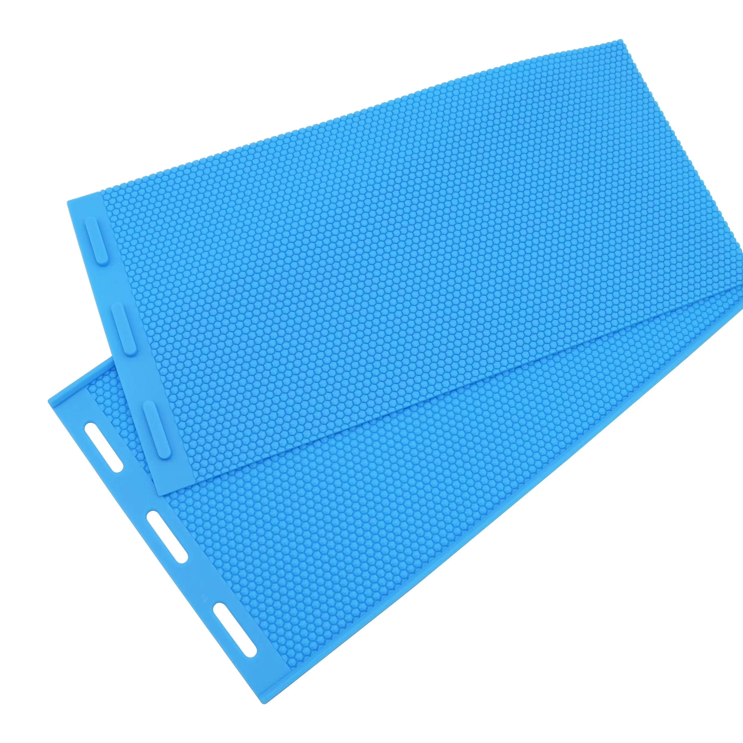 1 ensemble de cire d'abeille en Silicone pour Apiculture, moule en nid d'abeille, cire Flexible pour Machine, feuilles de fond de teint, presse, gaufreur, fabrication de Base de nid de cire