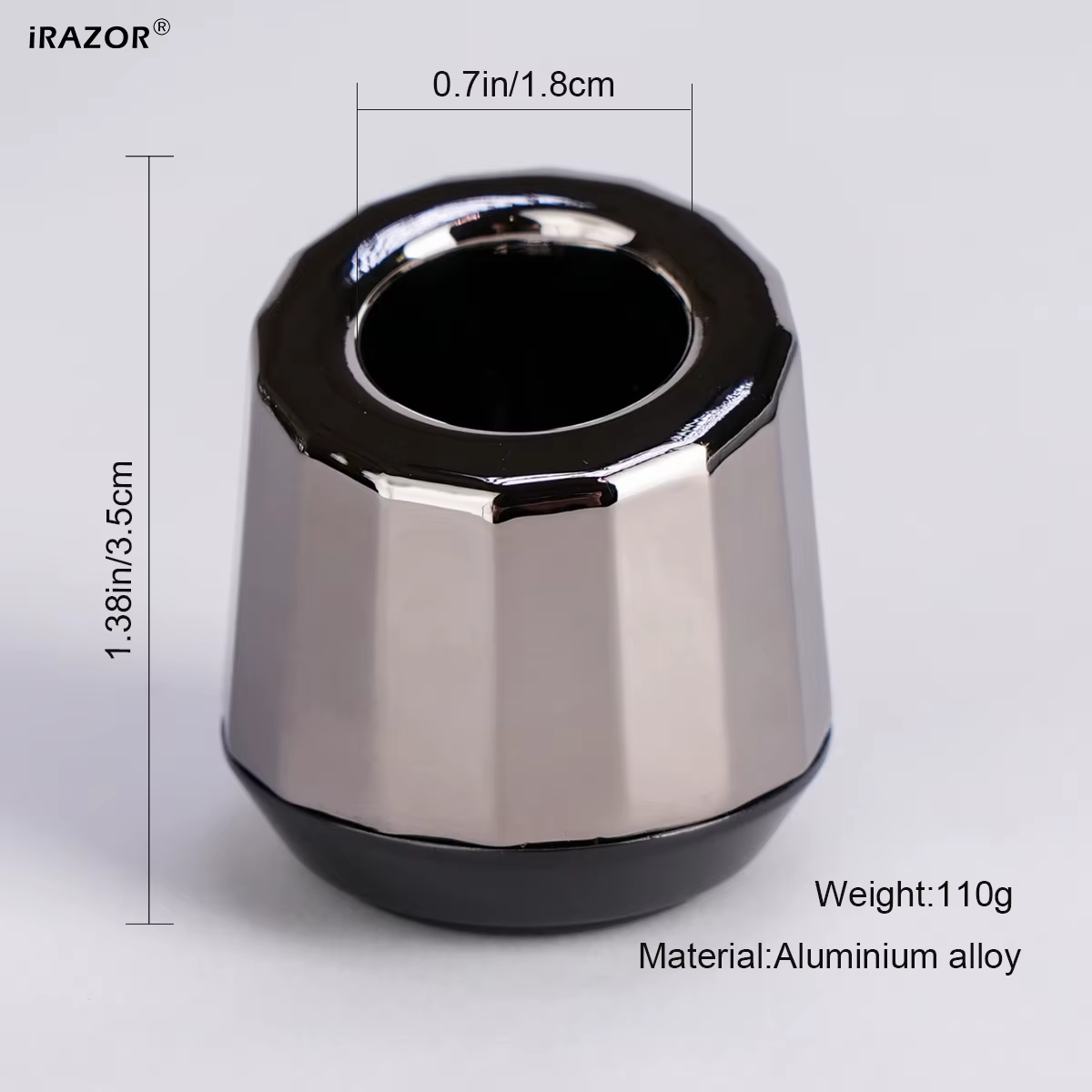 Support de rasoir de sécurité en alliage d'aluminium iRAZOR