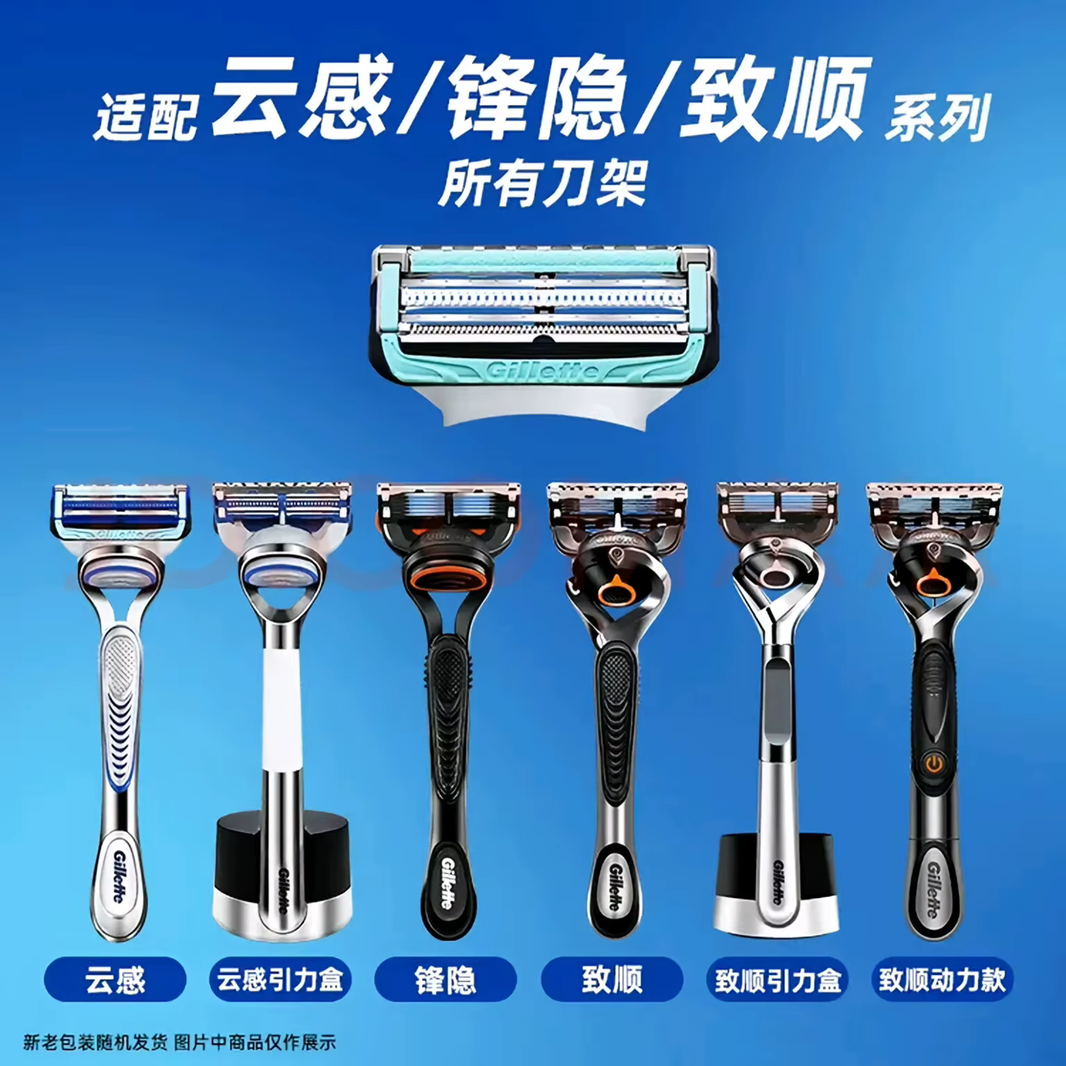 Lames de rechange pour rasoir Gillette Skin Guard