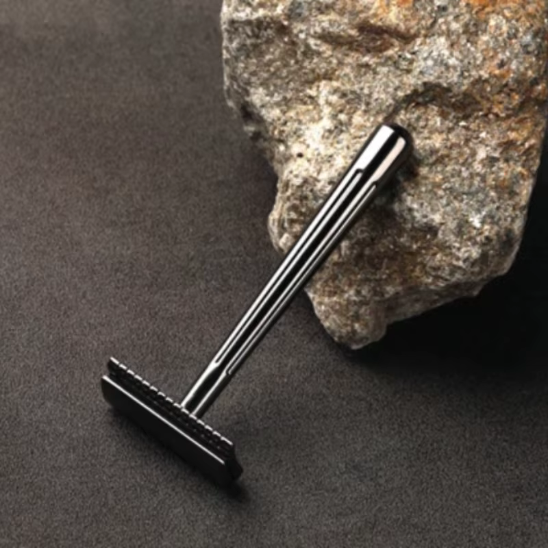 YAQI – rasoir de sécurité professionnel Tachi / Ghost (Version en aluminium) et SE Katana /Globe Trotter