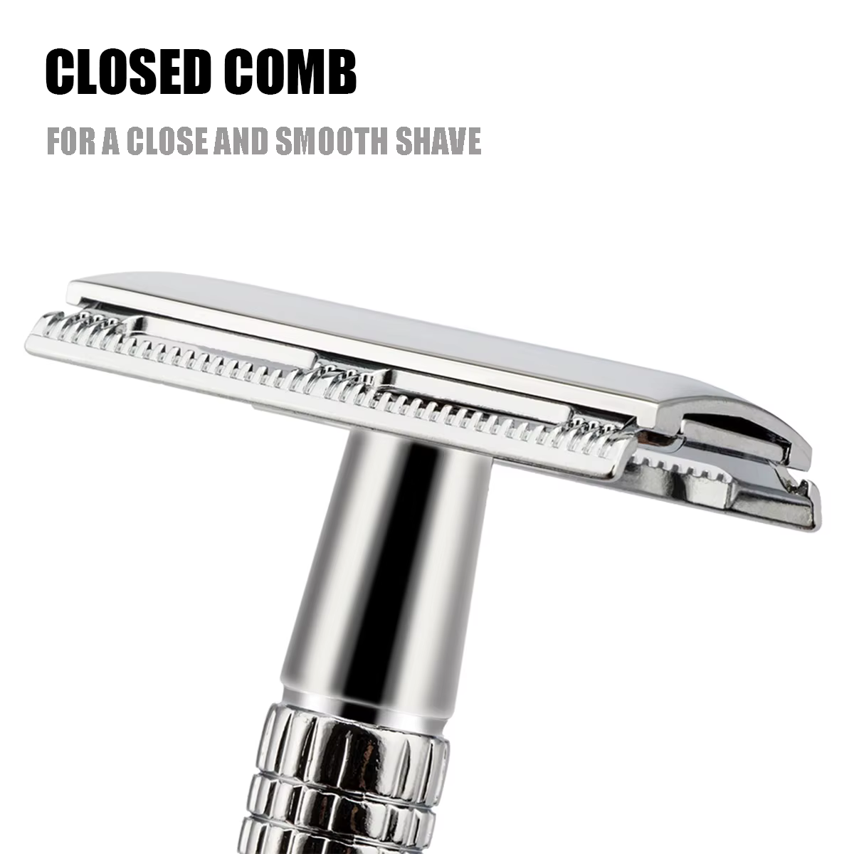 BAILI rasoir de sécurité classique Double bord avec 1 lame en platine pour hommes femmes barbe jambe main aisselle rasage humide BR131T