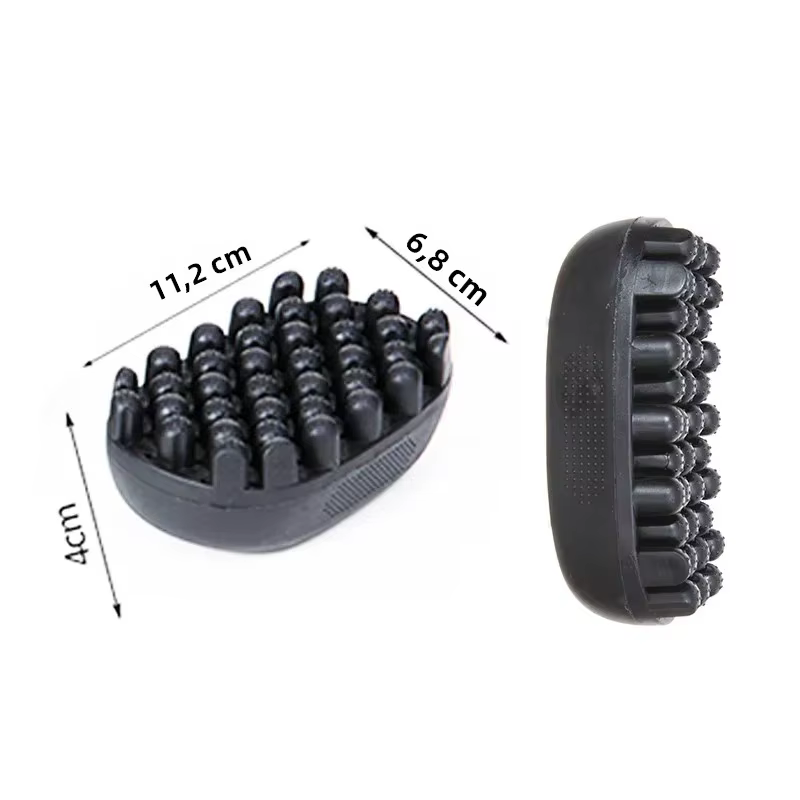 Brosse Éponge Professionnelle pour Cheveux Bouclés, Outil Magique pour Torsades Africaines, Ondulations, Dreadlocks, Brosse à Cheveux Naturels, Outil de Coiffure Afro pour Salon