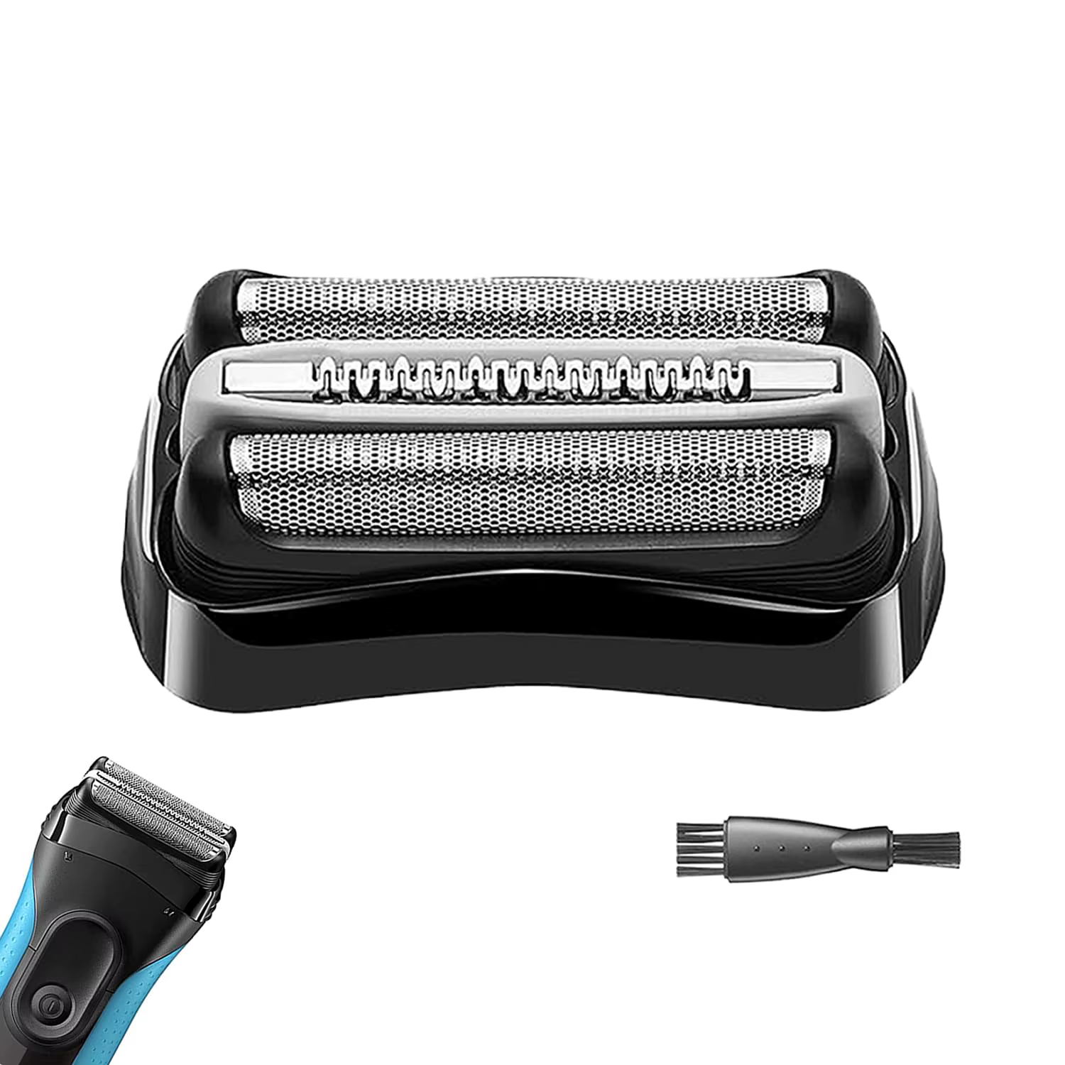 Tête de rasoir électrique de remplacement 21B, pour rasoirs électriques Braun série 3 301S,310S,320S,330S,340S,360S,3010S,3020S,3030S,3040