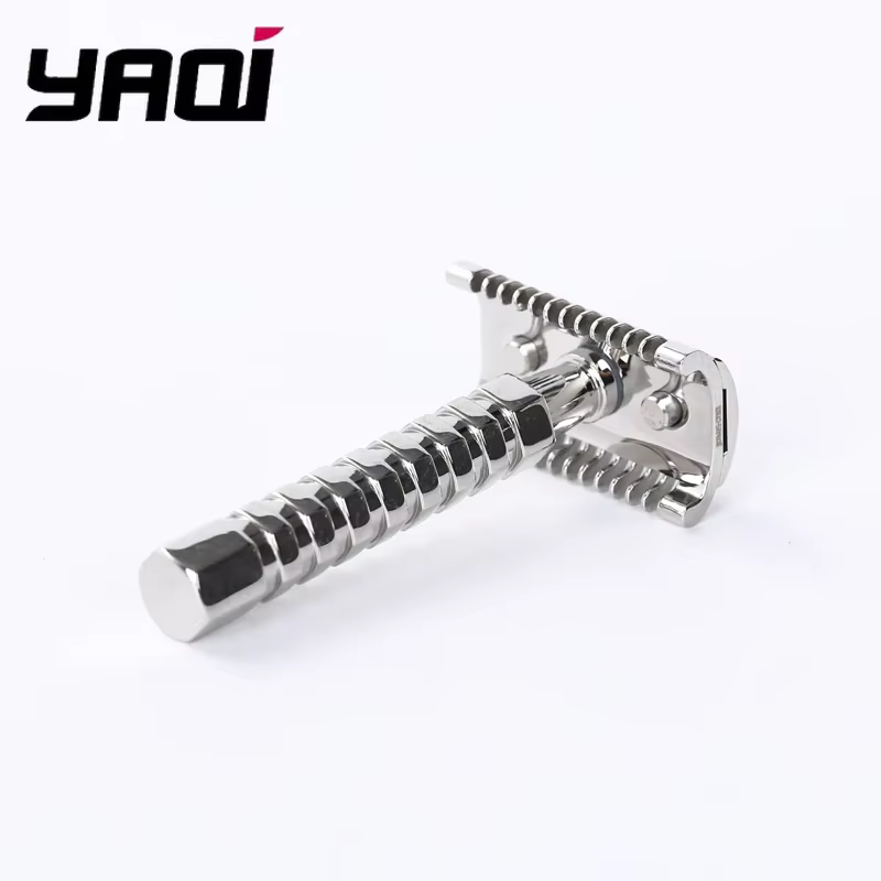 Rasoir de sécurité inclinable réglable en acier inoxydable Yaqi Matte Torqx 2026 - Outil de toilettage pour hommes