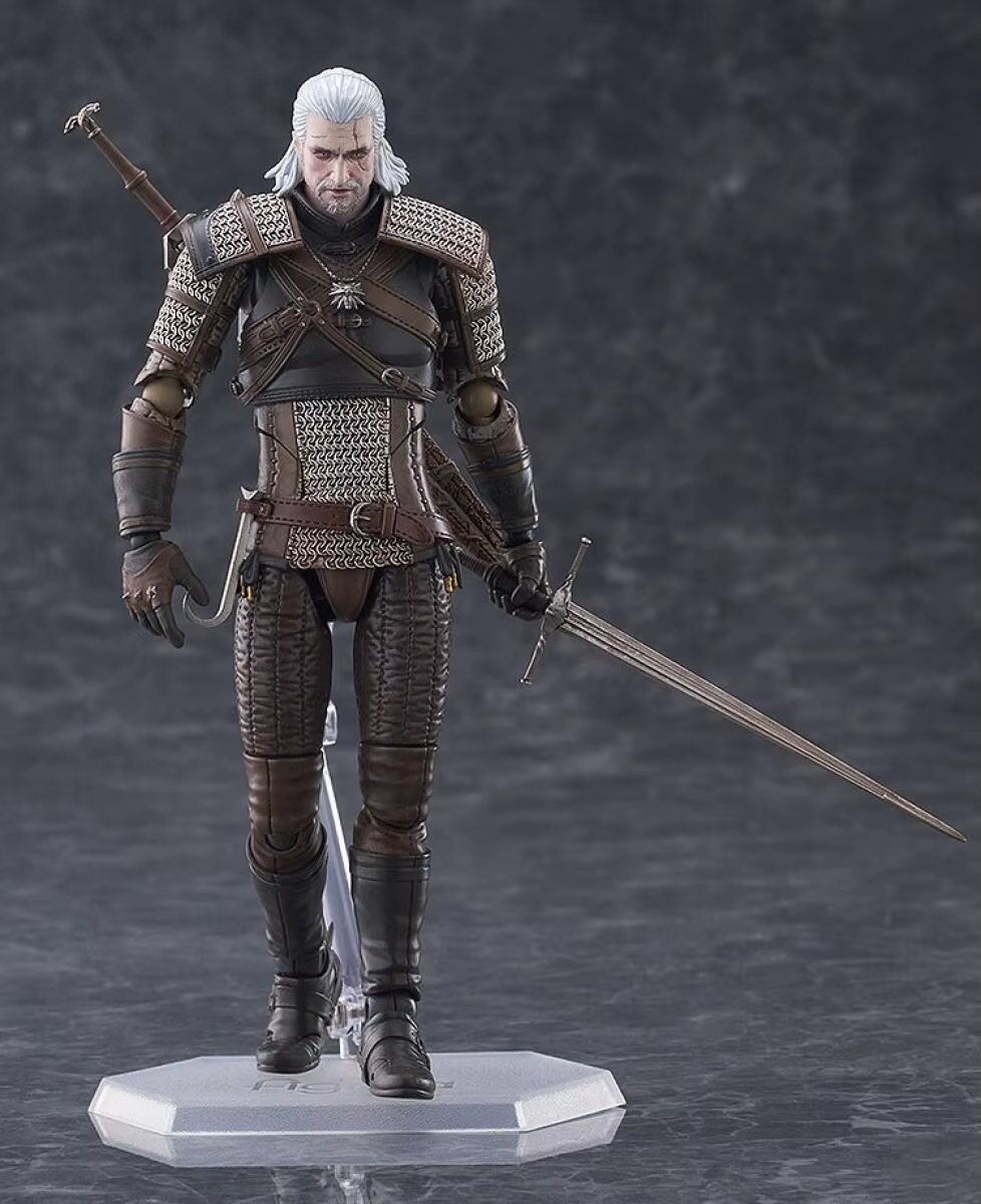 Figurine d'action authentique Good Smile Figma 655 The Witcher 3 Wild Hunt Geralt of Rivia