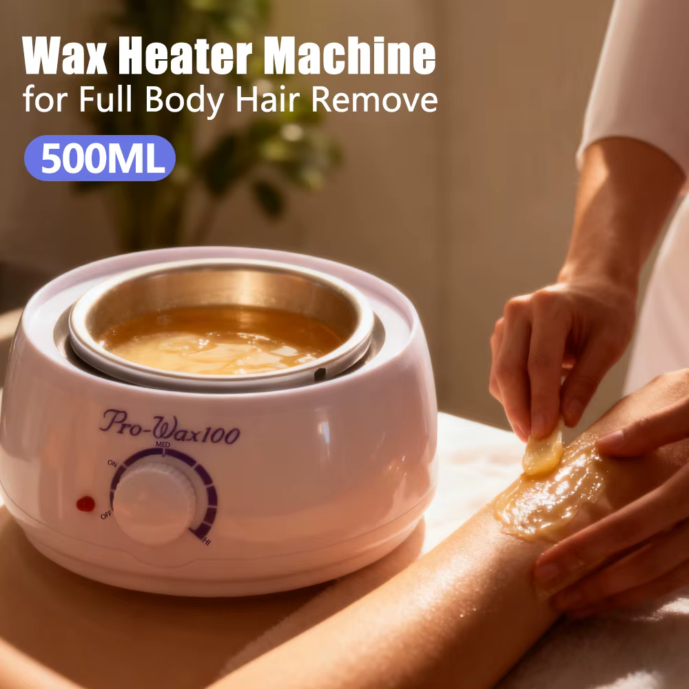 LULAA Chauffe-cire électrique et chauffage pour paraffine douce pour épilation avec température réglable pour la qualité du salon pour la maison