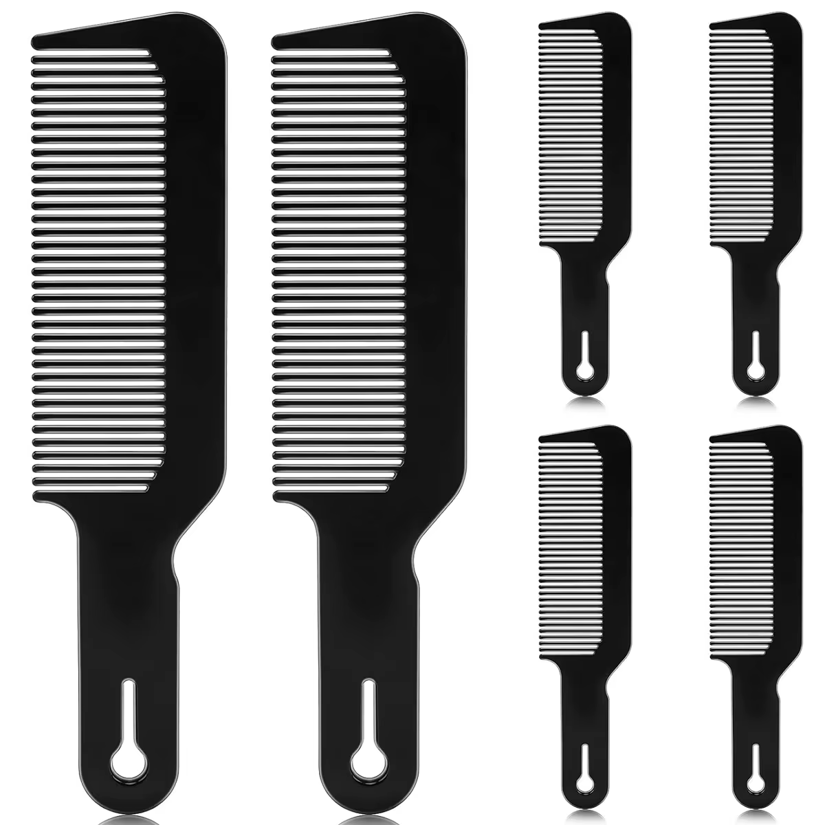Peignes de tondeuse à dessus plat pour barbier