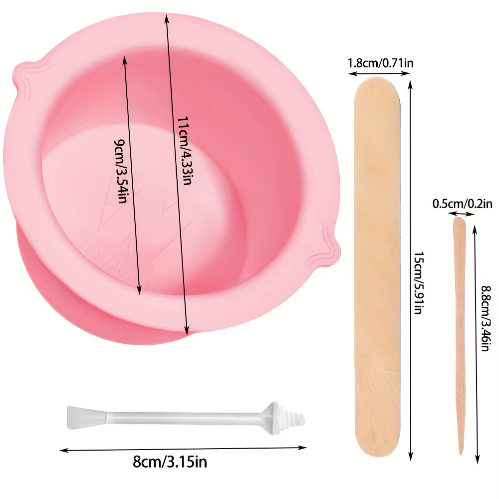 Ensemble d'accessoires d'épilation en Silicone pour femmes