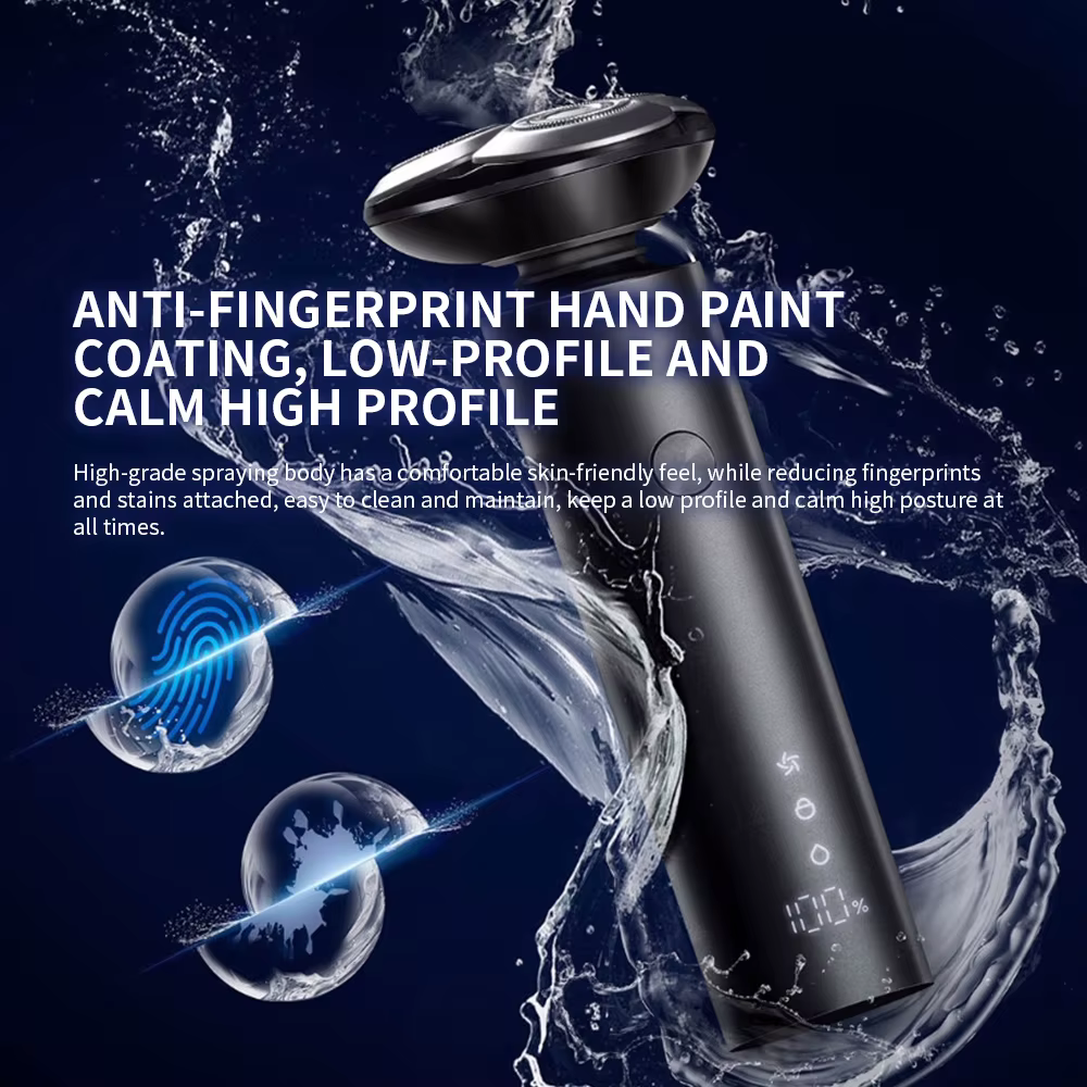 XIAOMI MIJIA-Rasoir électrique pour hommes, tondeuse à barbe S301, machine à raser portable, rasoir flexible IPX7, tondeuse lavable, lame en céramique, nouveau