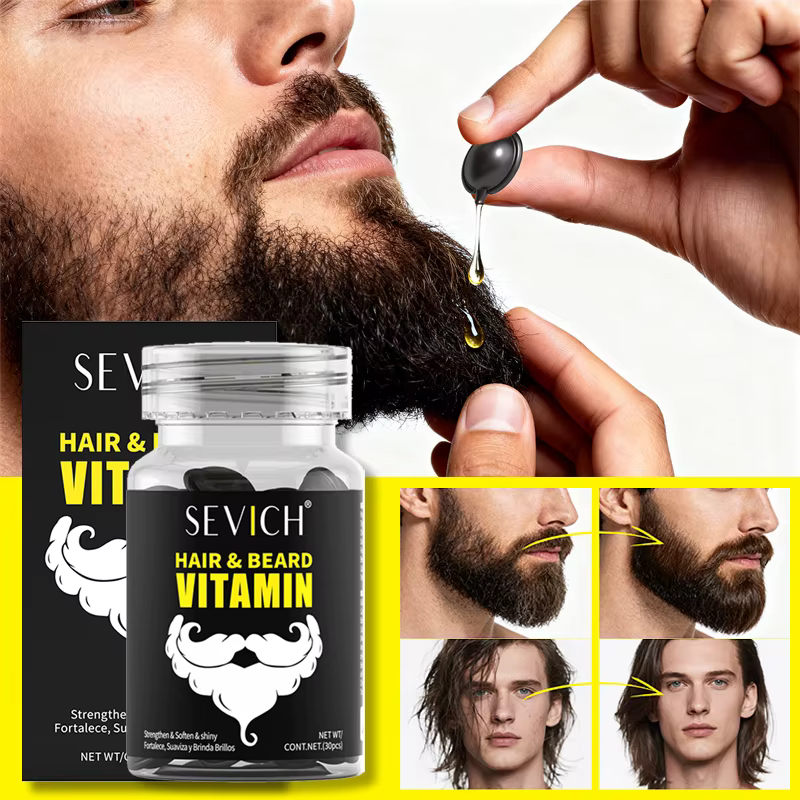 Kit de soin de la barbe naturel pour hommes