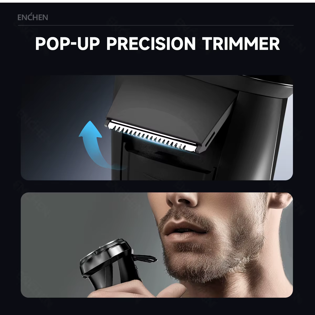 Rasoir électrique 3D Blackstone 3 pour hommes