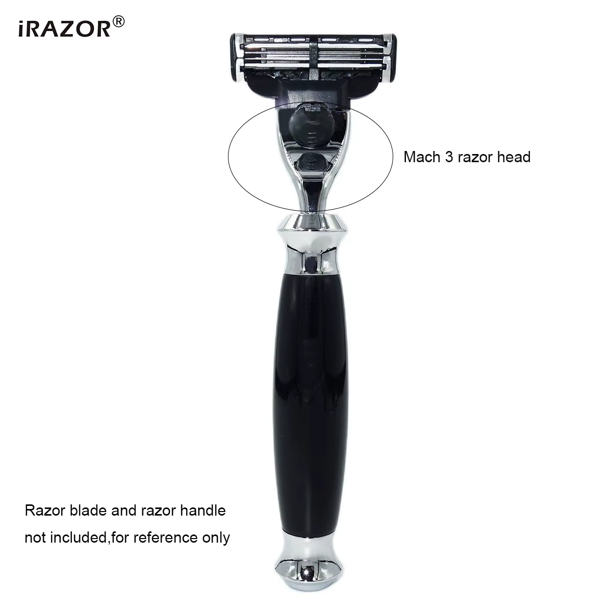 IRAZOR Mach 3 tête de rasoir connecteur de cartouches à 3 couches pour bricolage débutant adaptateur de lames
