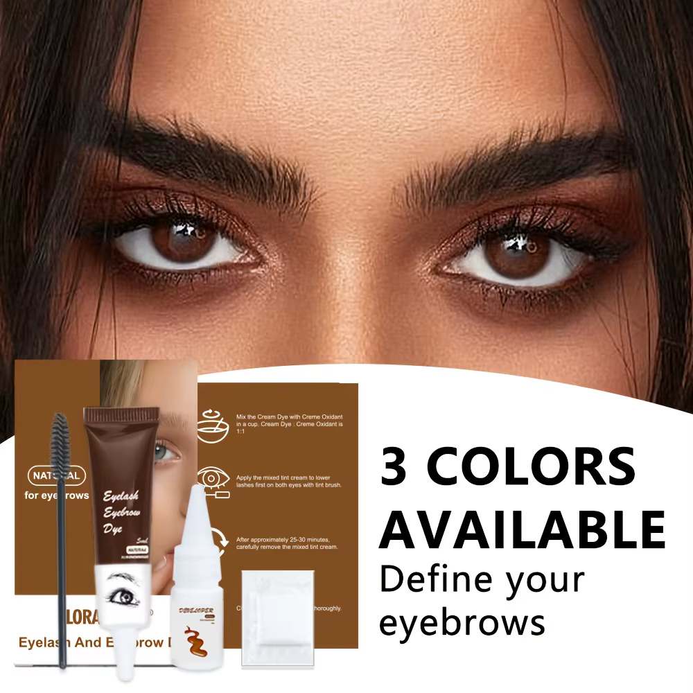 Teinture pour cils et sourcils 2 en 1