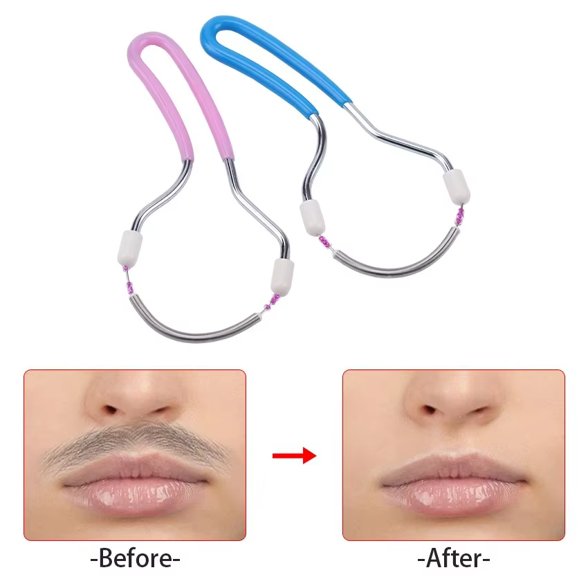1pc épilateur Facial cheveux fins poils fœtaux printemps épilation du visage