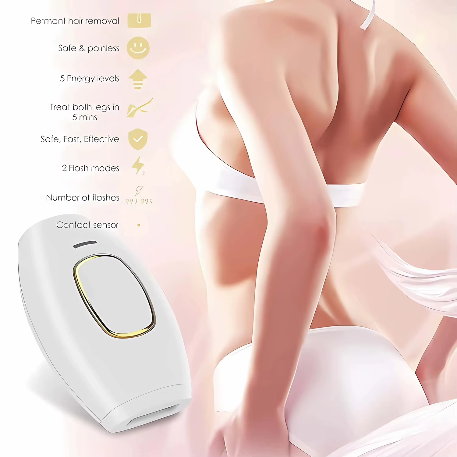 Nouvel Épilateur Laser IPL 2026