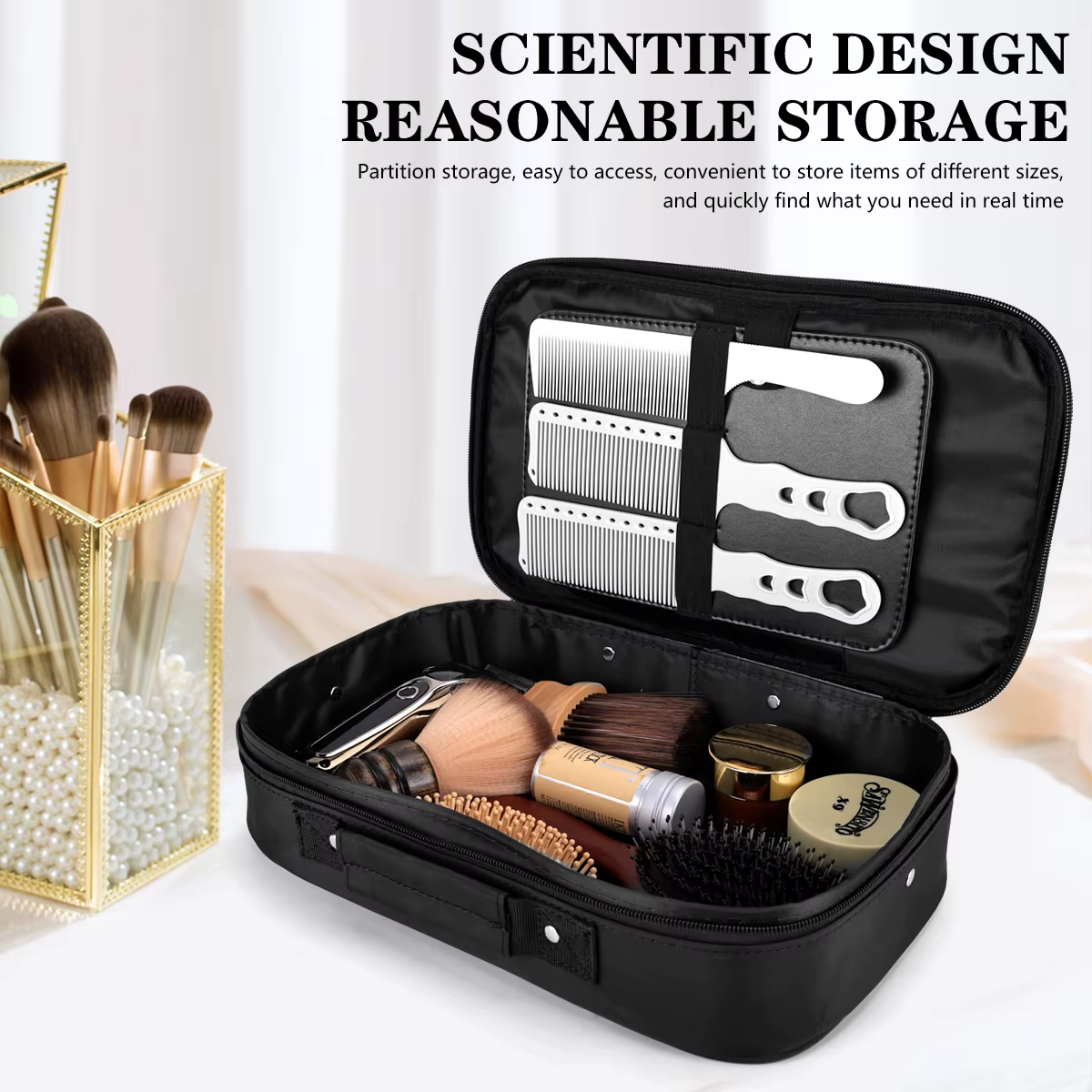 Sac de tondeuse électrique pour barbier