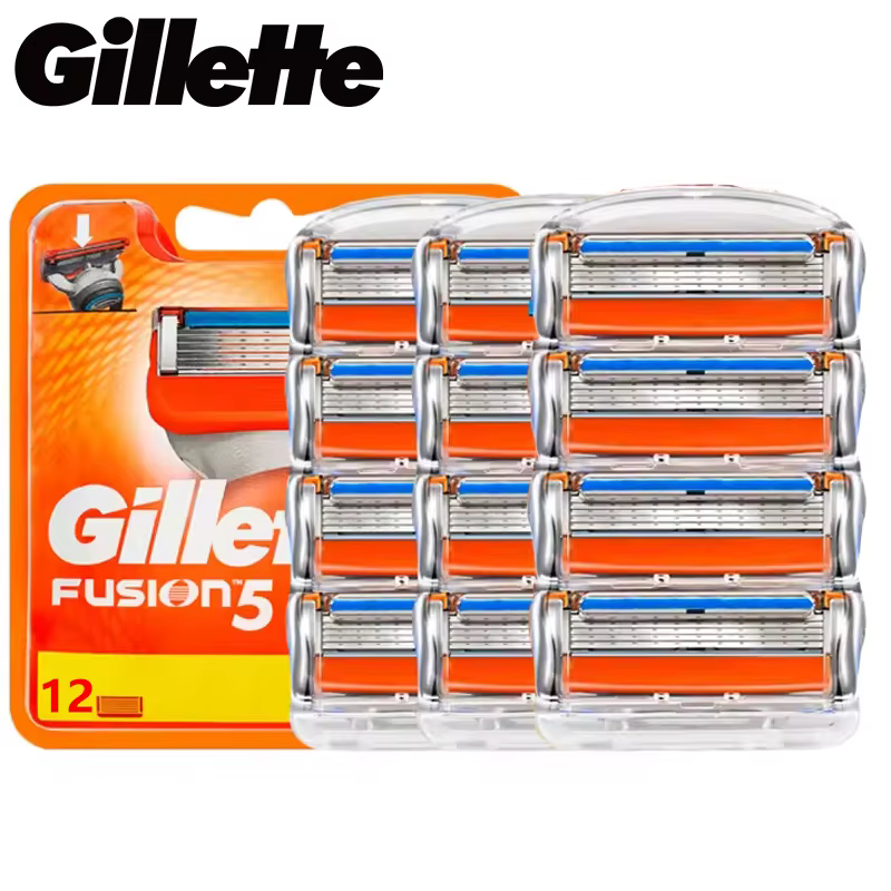 4/8/12 Lames de rasoir Gillette Fusion 5 pour hommes