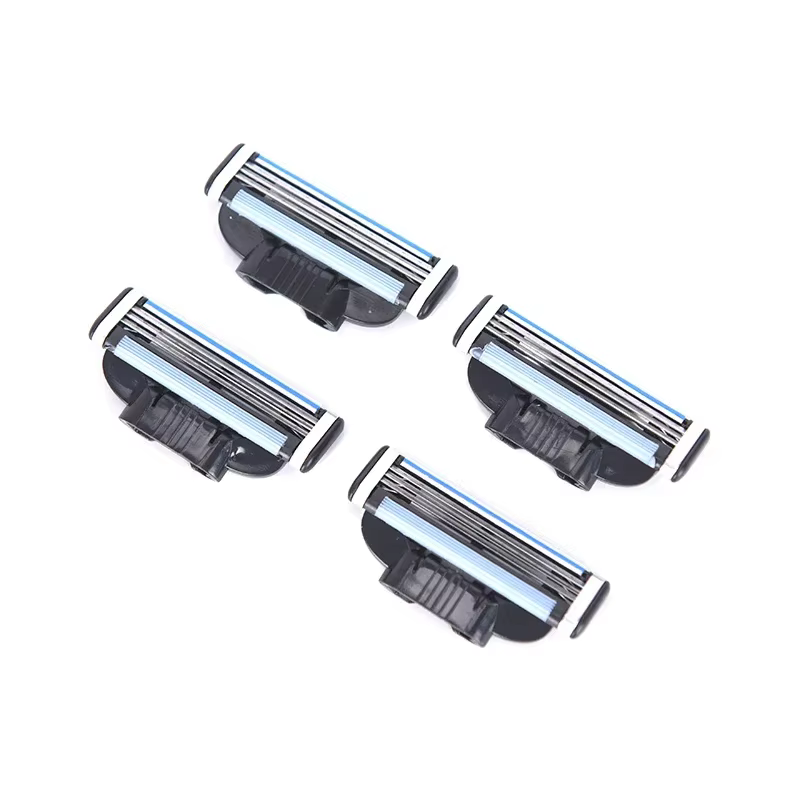 Lames de rasoir hommes femme épilateur 4 pièces Mach 3 cartouches