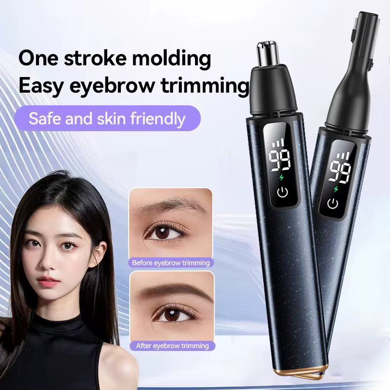 Tondeuse à sourcils électrique type-c charge visage rasoir