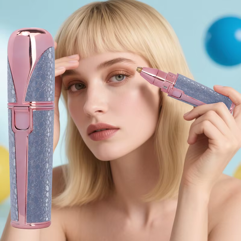 1 pièces Usb électrique rasoir de sourcils épilateur de poils du visage