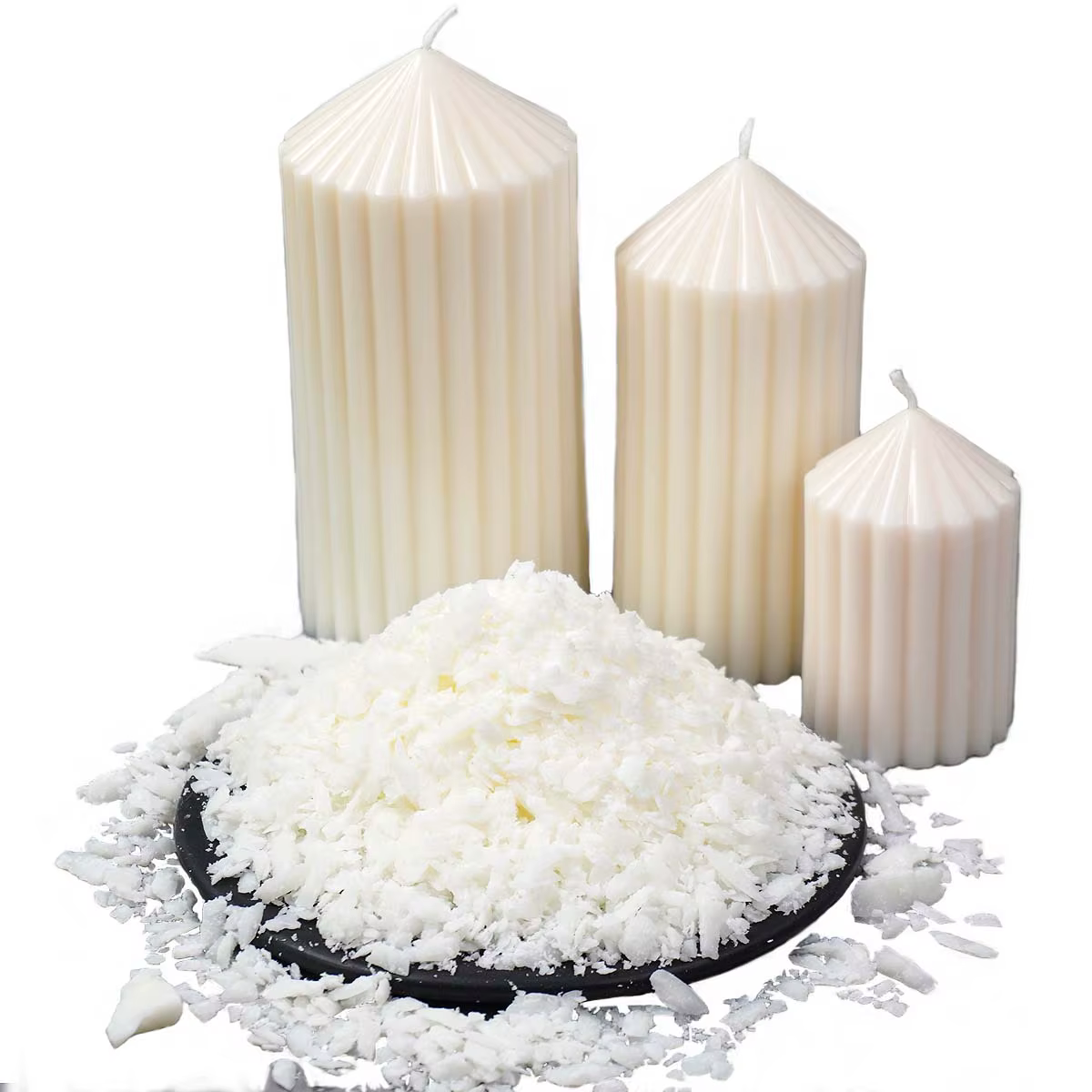 Flocons de cire de soja naturelle, 100/250/500/1000g, bougies artisanales faites à la main, bougies parfumées sans additifs, Kit de fabrication de matières premières