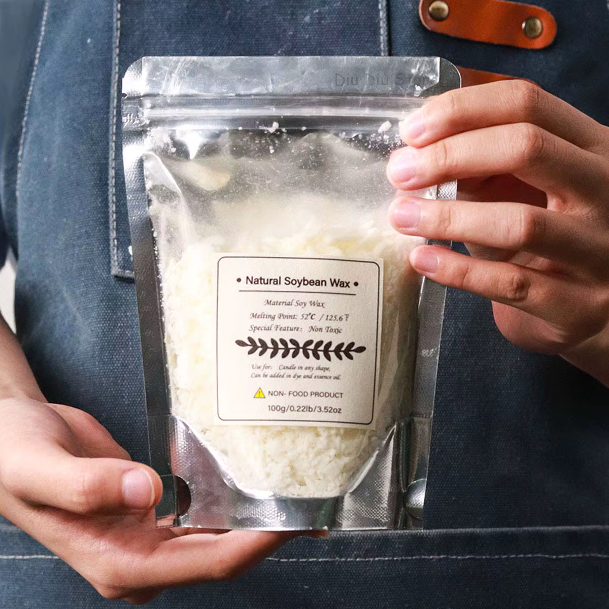 Flocons de cire de soja naturelle, 100/250/500/1000g, bougies artisanales faites à la main, bougies parfumées sans additifs, Kit de fabrication de matières premières