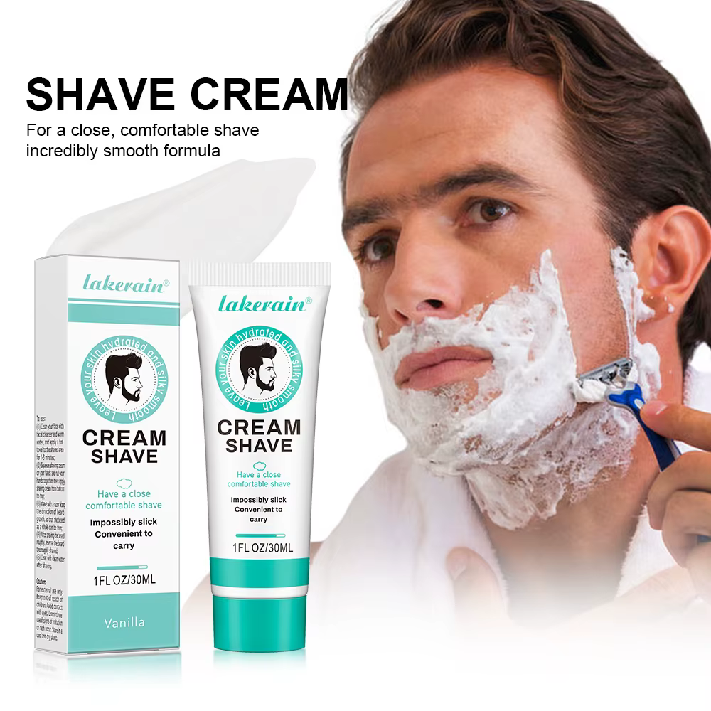 Crème à raser naturelle pour hommes
