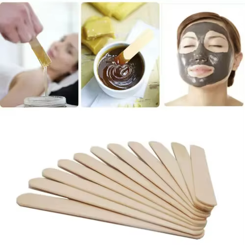 Bâtons d'épilation du corps en bois pour femme