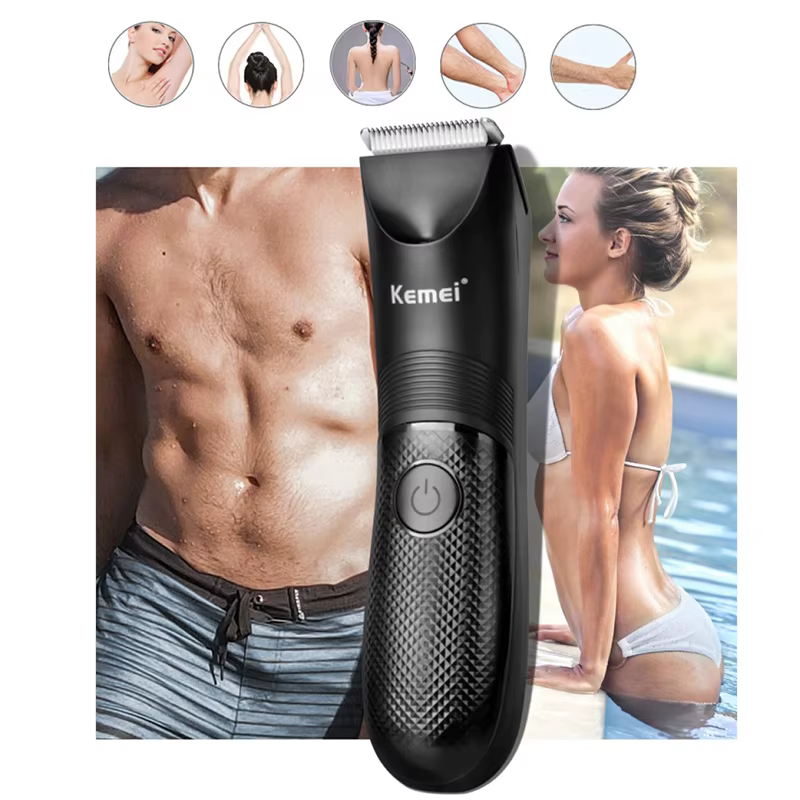 Kemei KM-1838 zone d'aine tondeuse à cheveux