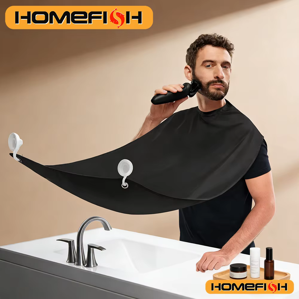 Bavette de rasage pour homme - Cape de protection