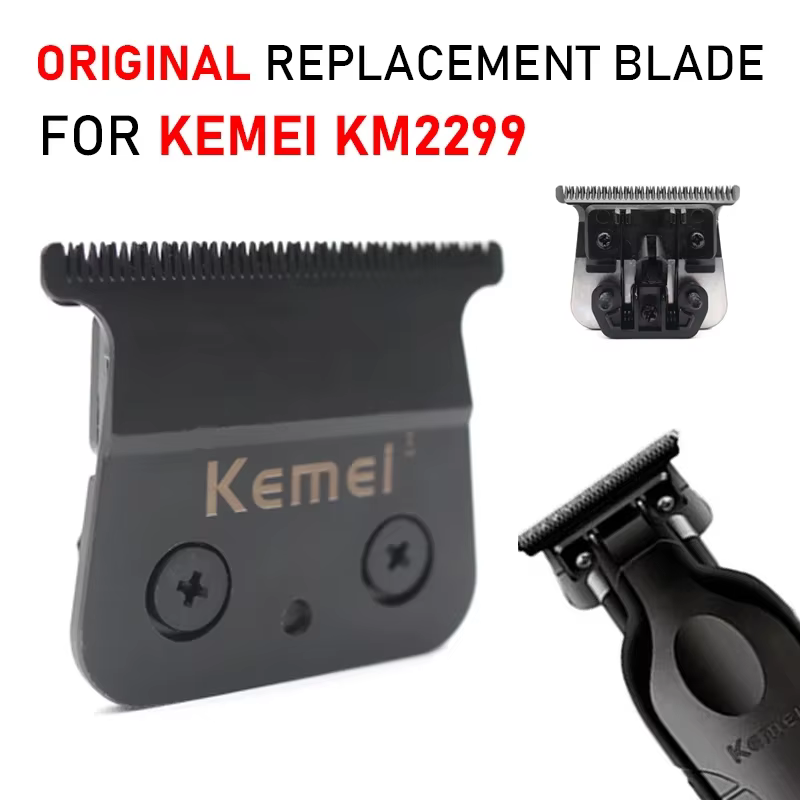 Lame de rechange originale pour tondeuse à cheveux Kemei KM-2299