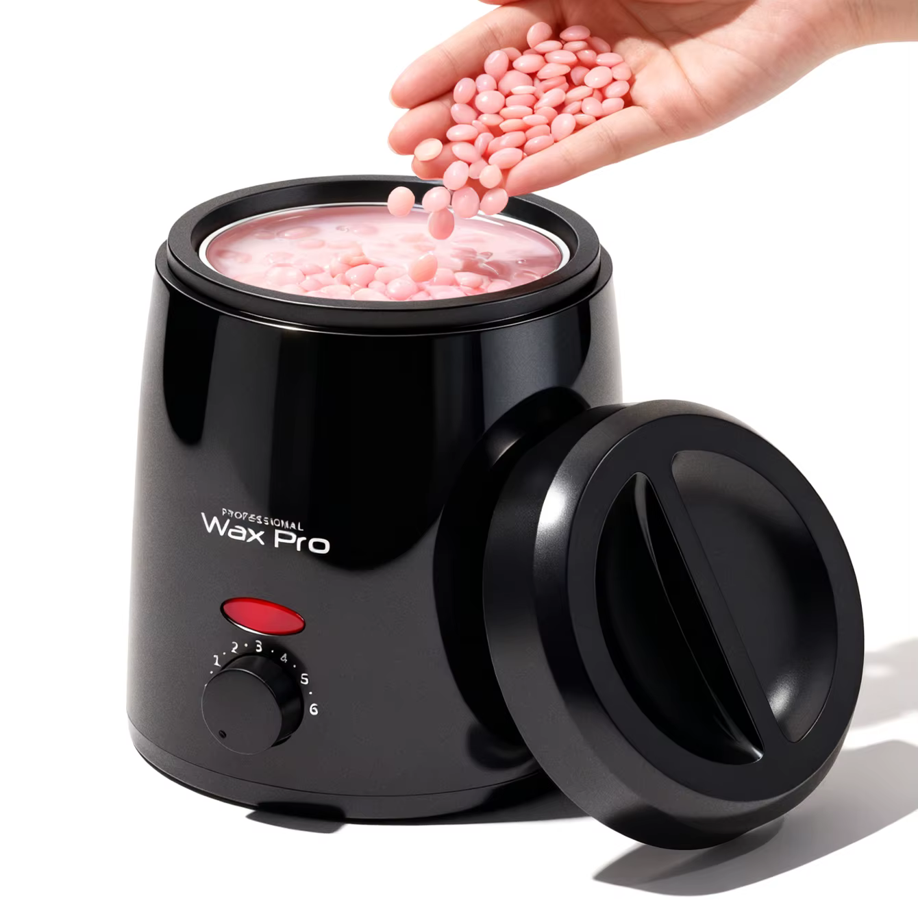 LINMANDA chauffe-cire électrique épilation cire plus chaude Pot fusion rapide doublure en alliage d'aluminium taille Portable pour voyage à domicile