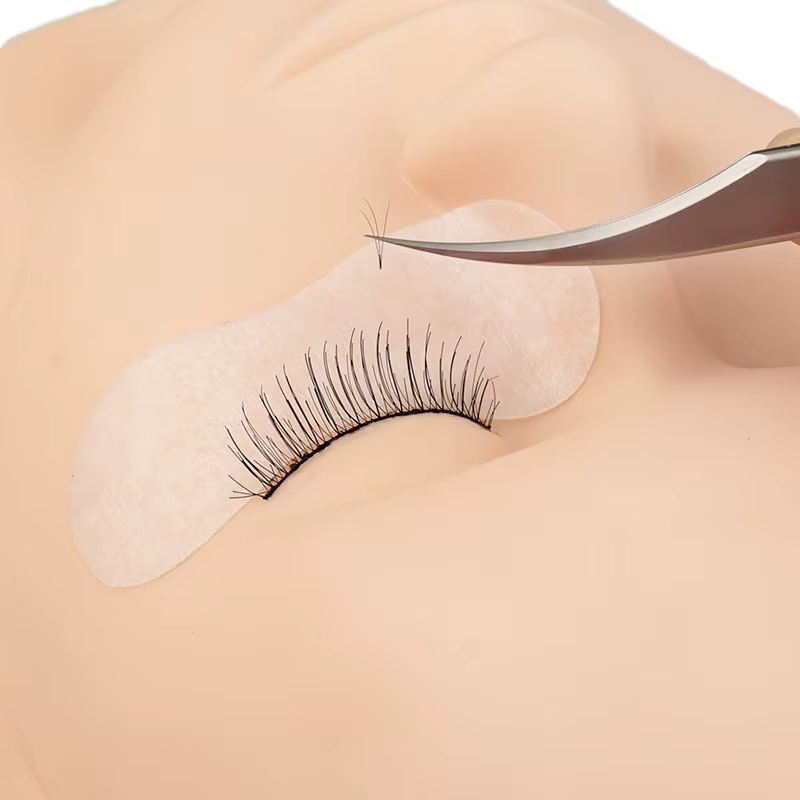Pincettes à cils professionnelles en acier inoxydable