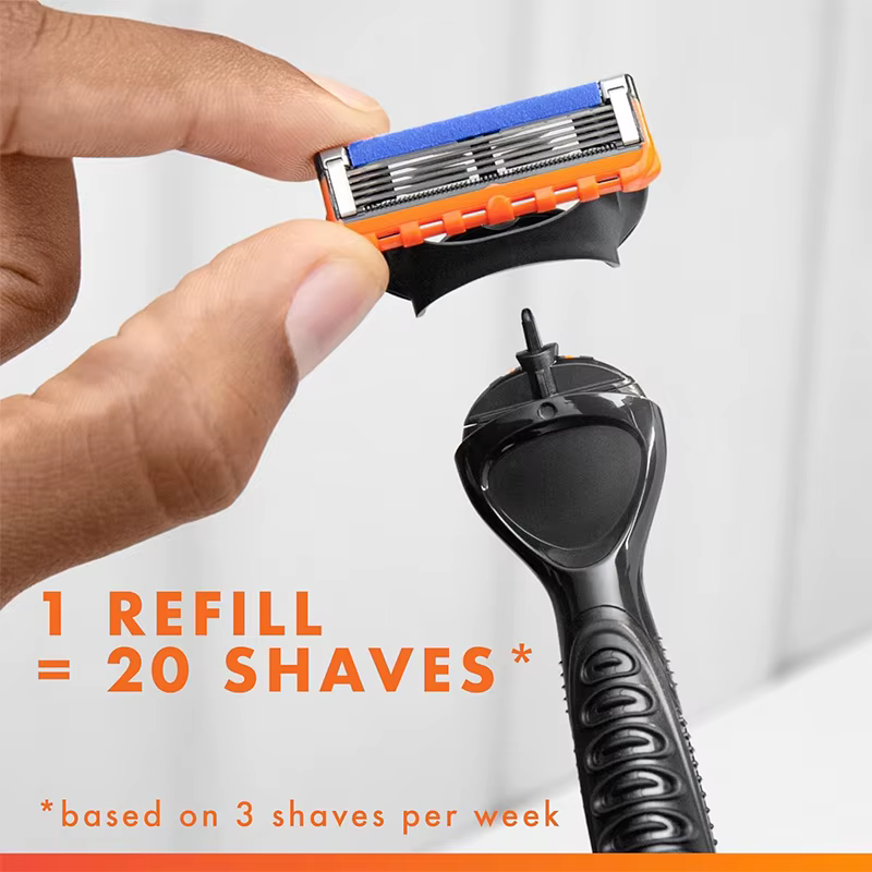 Rasoir Gillette Fusion 5 FlexBall Power à 5 lames avec revêtement
