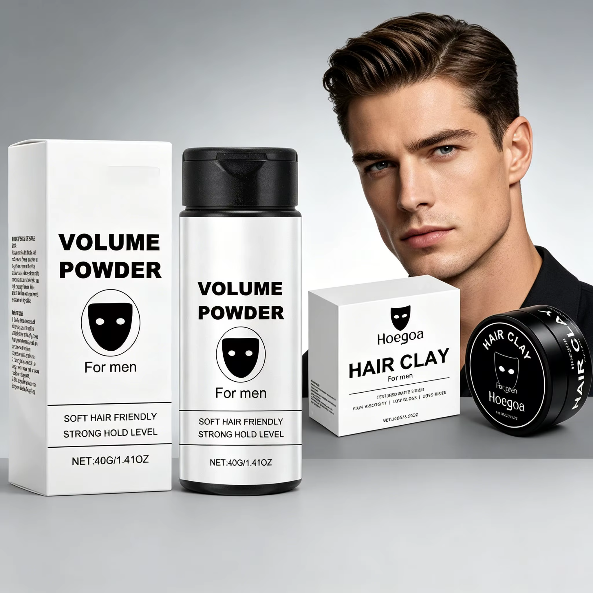 Cire coiffante pour hommes